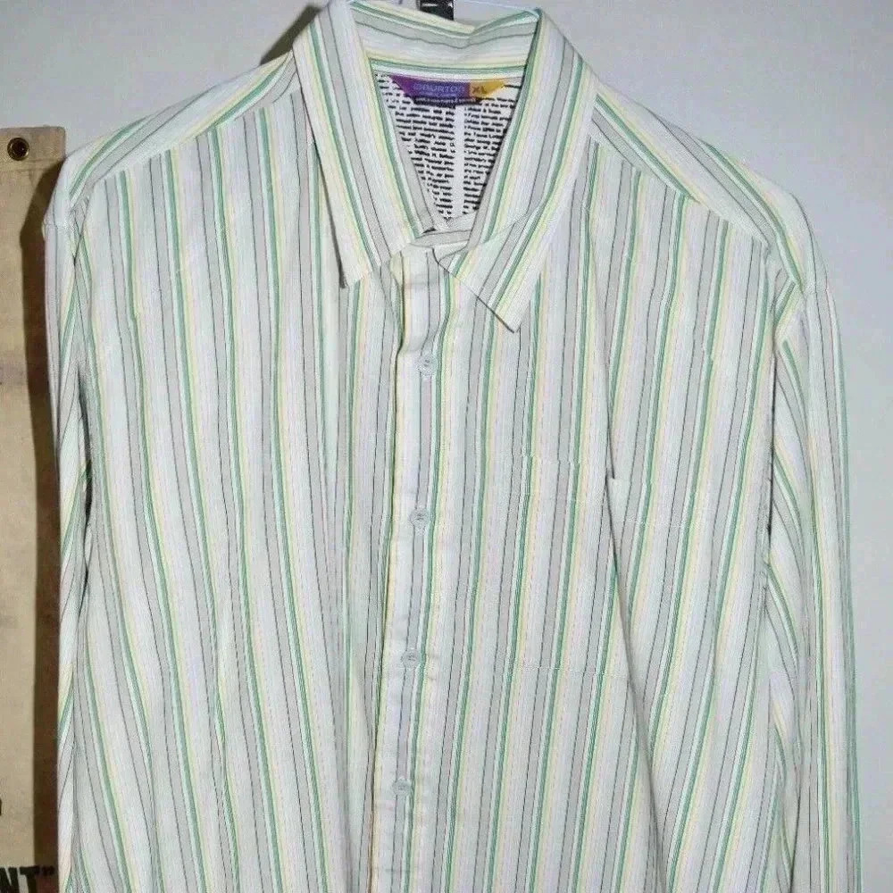 Burton Snowboard Multicolor Casual Button Shirt